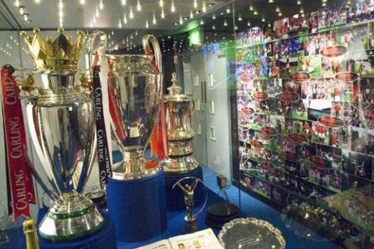 Museum at Manchester United Football Club © Manchester United Football