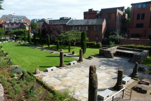 Chester Roman Gardens Cheshire NCN