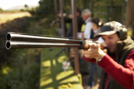 Clay Pigeon Shooting at Gleneagles Hotel ©Courtesy of Gleneagles