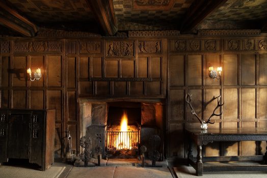 Haddon hall fireplace ©Haddon hall