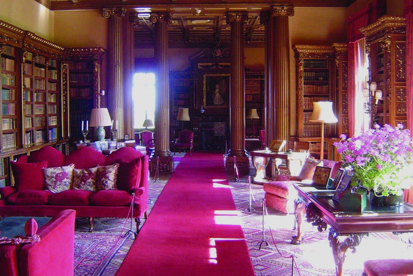 Highclere Castle Library, Hampshire ©HIghclere Castle LLP 2014 ...