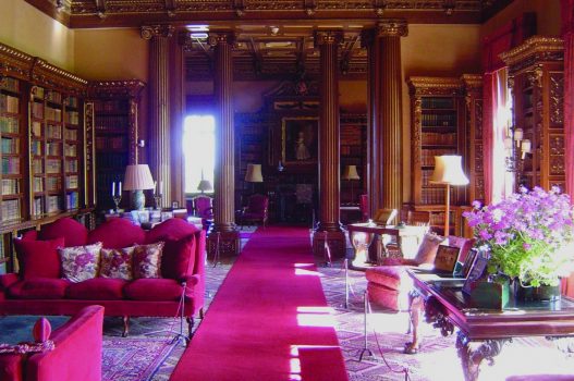 Highclere Castle Library ©HIghclere Castle LLP 2014