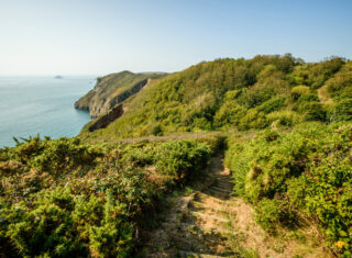 Coastal view of Sark