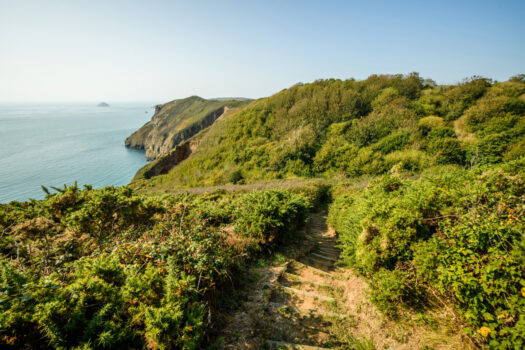 Coastal view of Sark